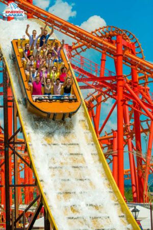 Energylandia water slide and fun