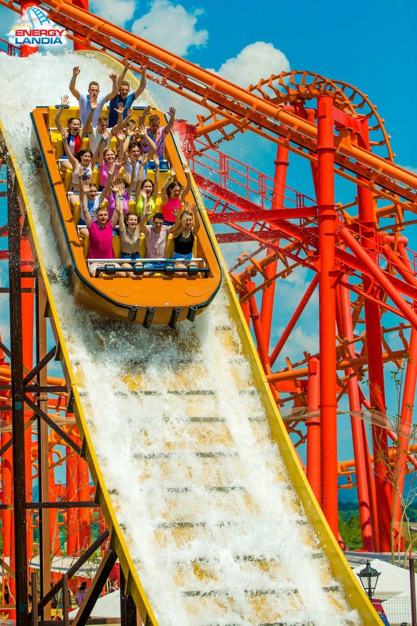 Energylandia water slide and fun