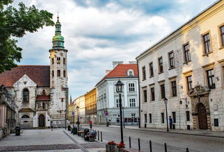 Grodzka street in Krakow