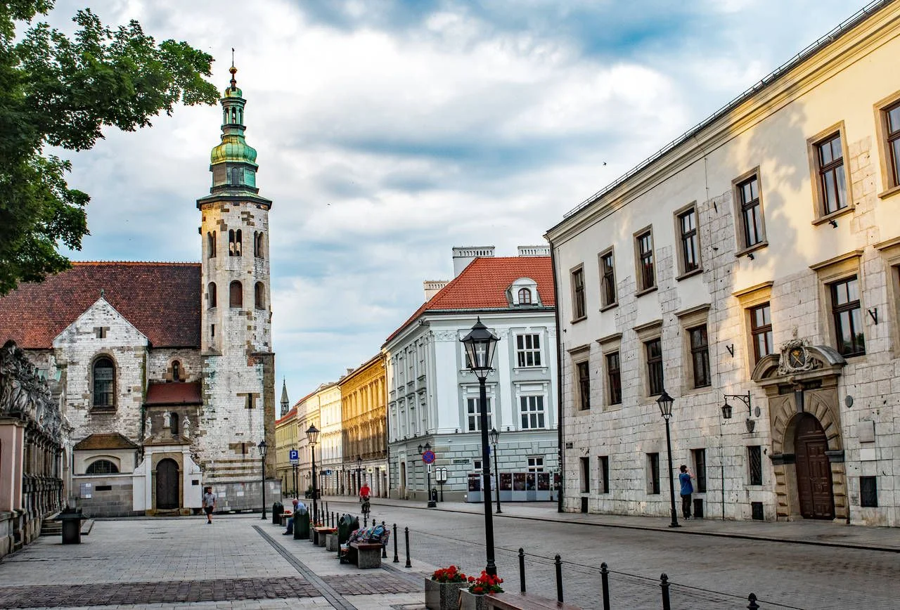 Grodzka street in Krakow