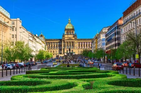 National Museum on Wenceslas Square in Prague