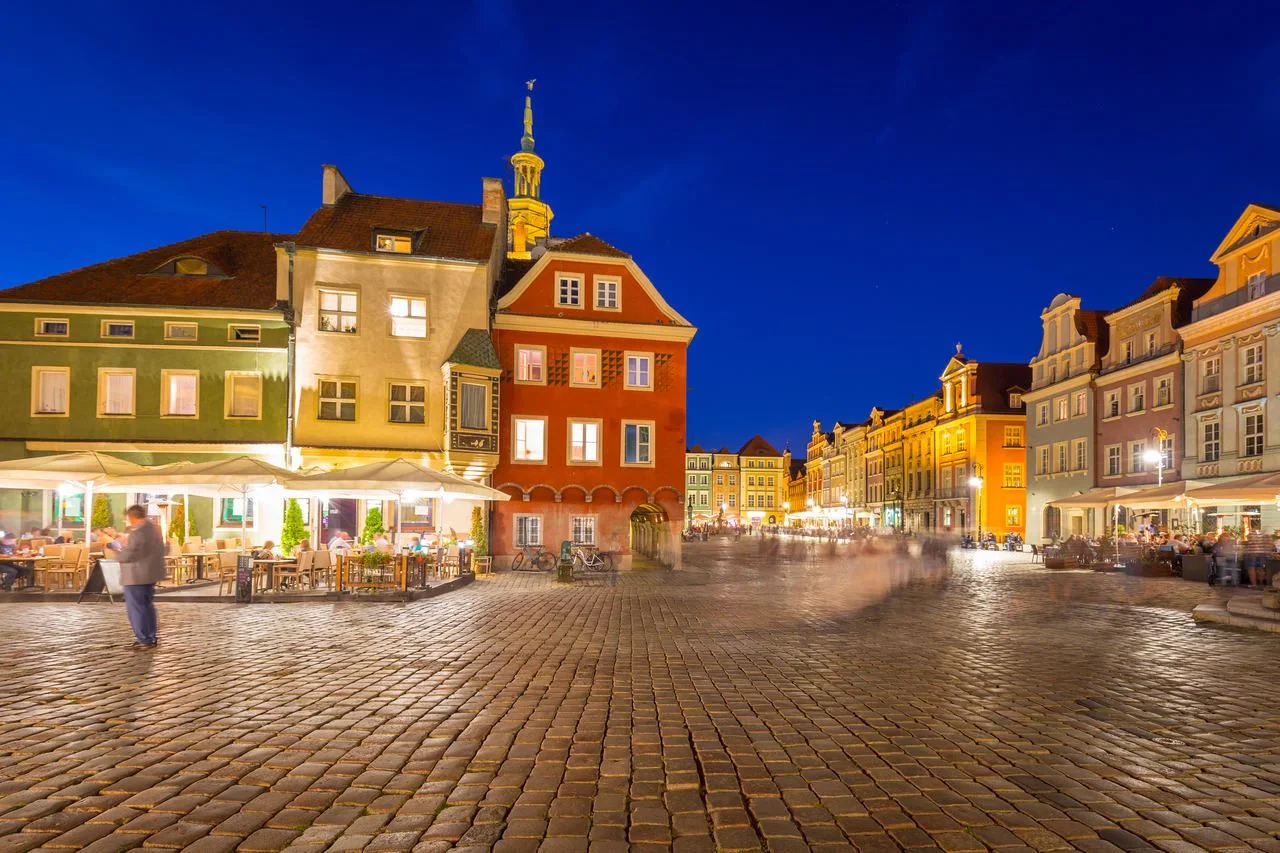 Architecture of the Main Square in Poznan