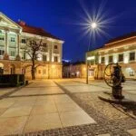 City Hall in main square Rynek of Kielce