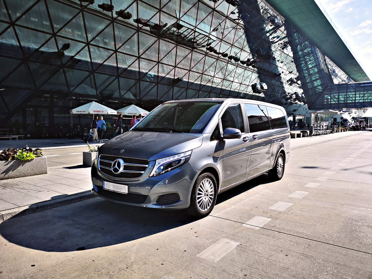 Mercedes-Benz Vans are part of the fleet we use during Krakow Airport Transfer.