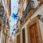 The old Town of Javea, Spain