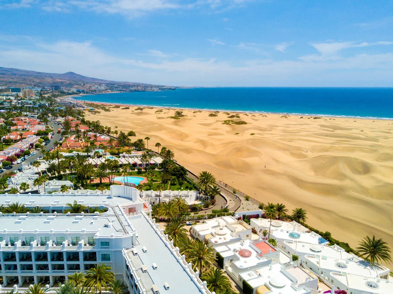 Panorama of Maspalomas