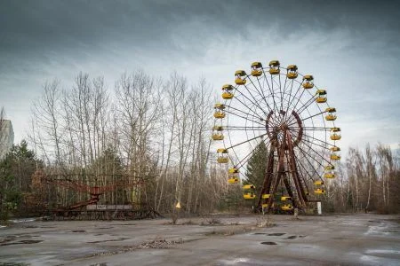 Amusement park in Pripyat Chernobyl disaster