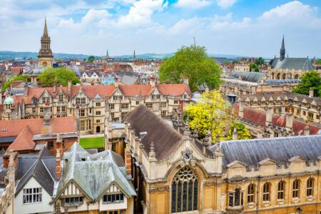 Cityscape of Oxford City