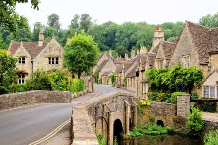 Cotswold Castle Combe, England