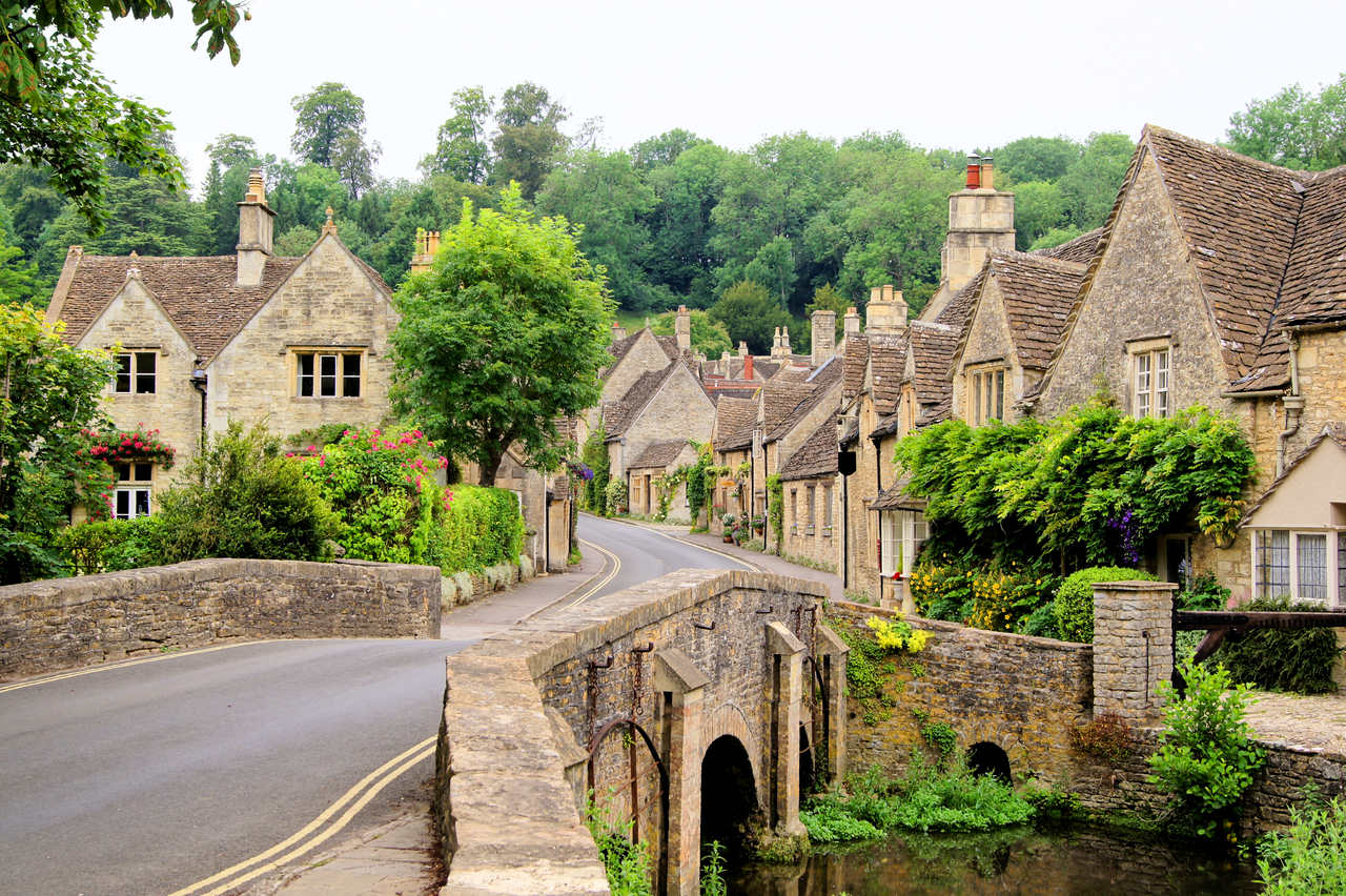 Castle Combe the prettiest village in England