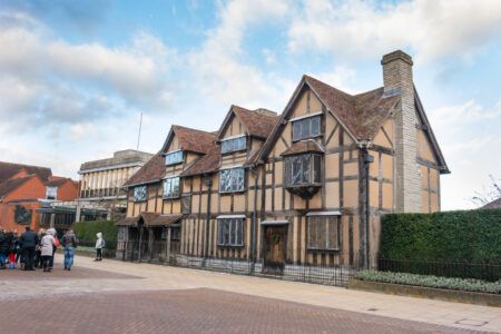 Shakespeare’s house in Stratford-upon-Avon