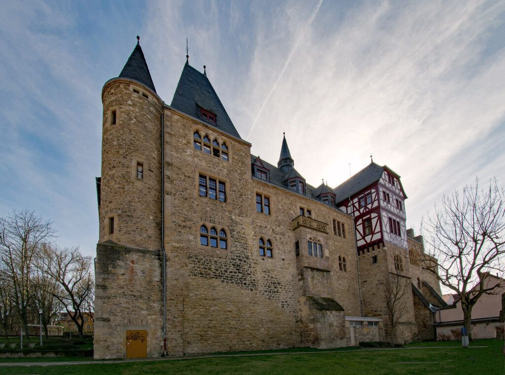 At the Alzey Castle at Alzey in Rhineland-Palatinate, Germany
