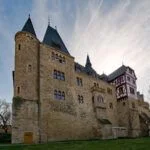At the Alzey Castle at Alzey in Rhineland-Palatinate, Germany