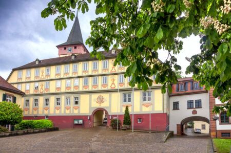 German city Bad König during the 2020 pandemic