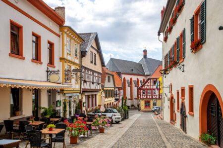Market Place of Oppenheim, Germany