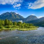 The turn of the river Dunajec in Pieniny