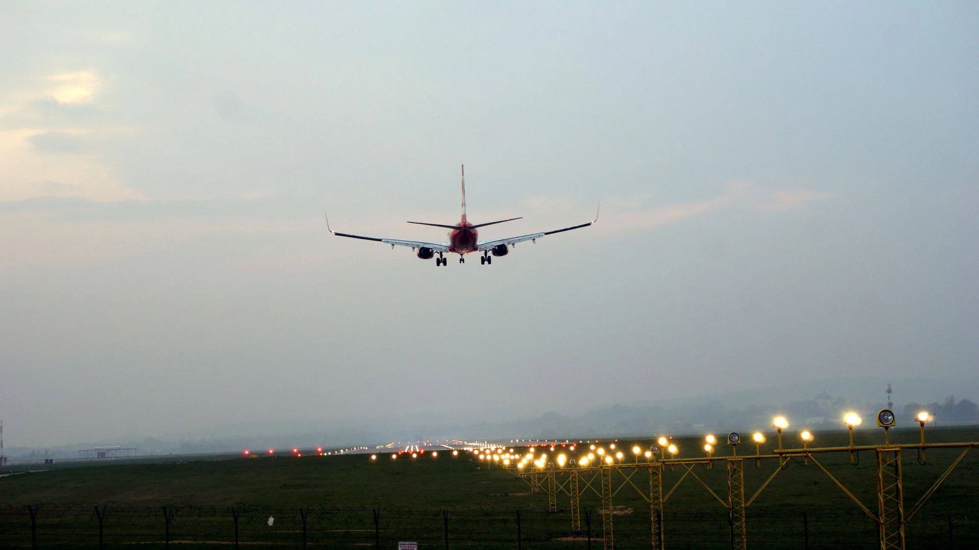 Airplane’s landing