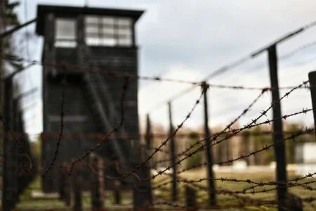 German extermination camp Stutthof in Poland