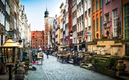 Mariacka Street in Gdańsk