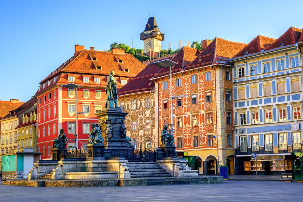 Old Town in Graz