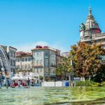 The center of Braga in Portugal