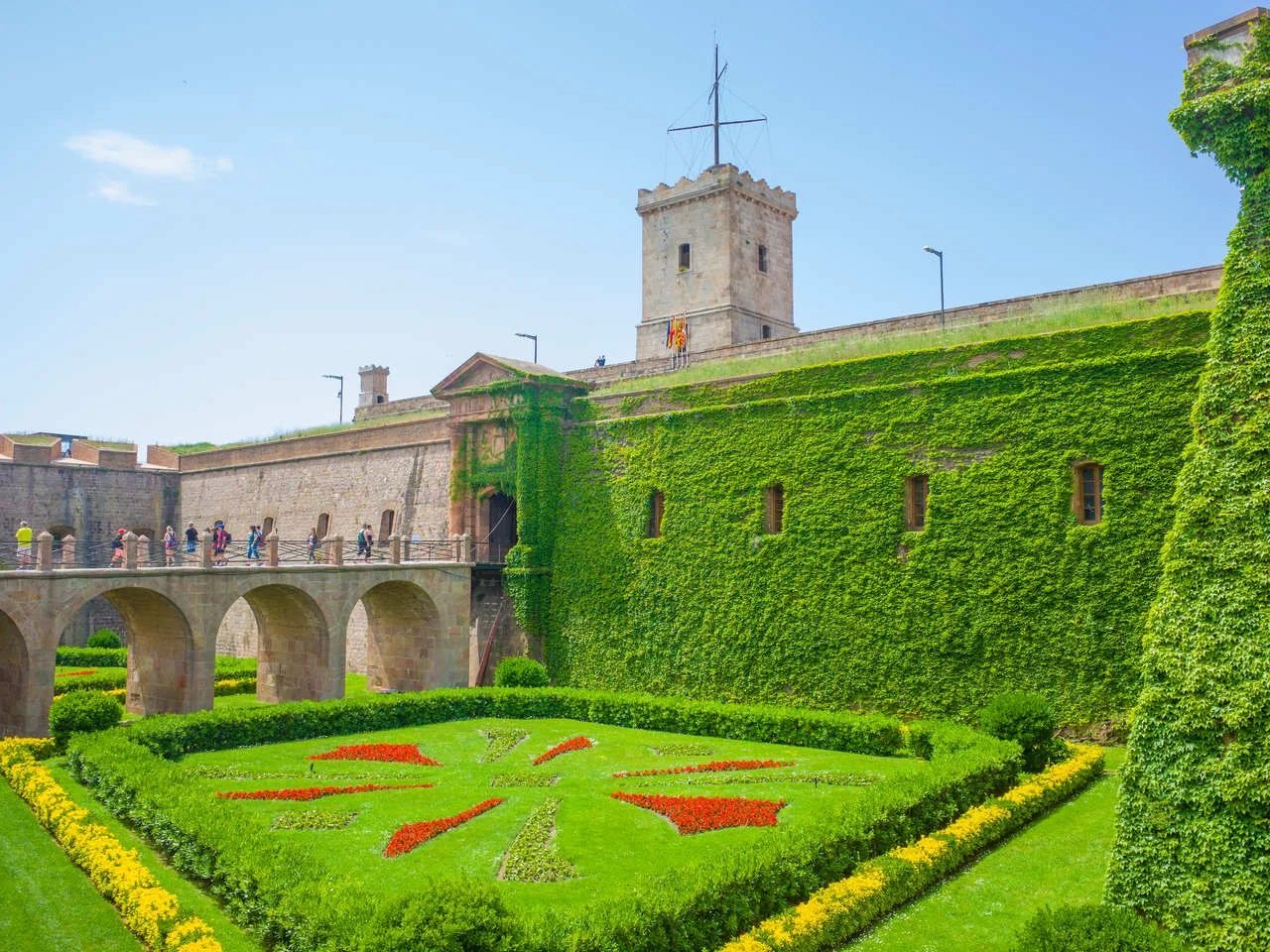 Castell de Montjuic in Barcelona
