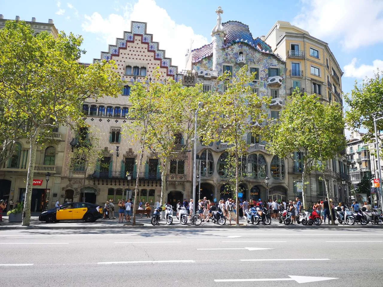 Gaudi buildings