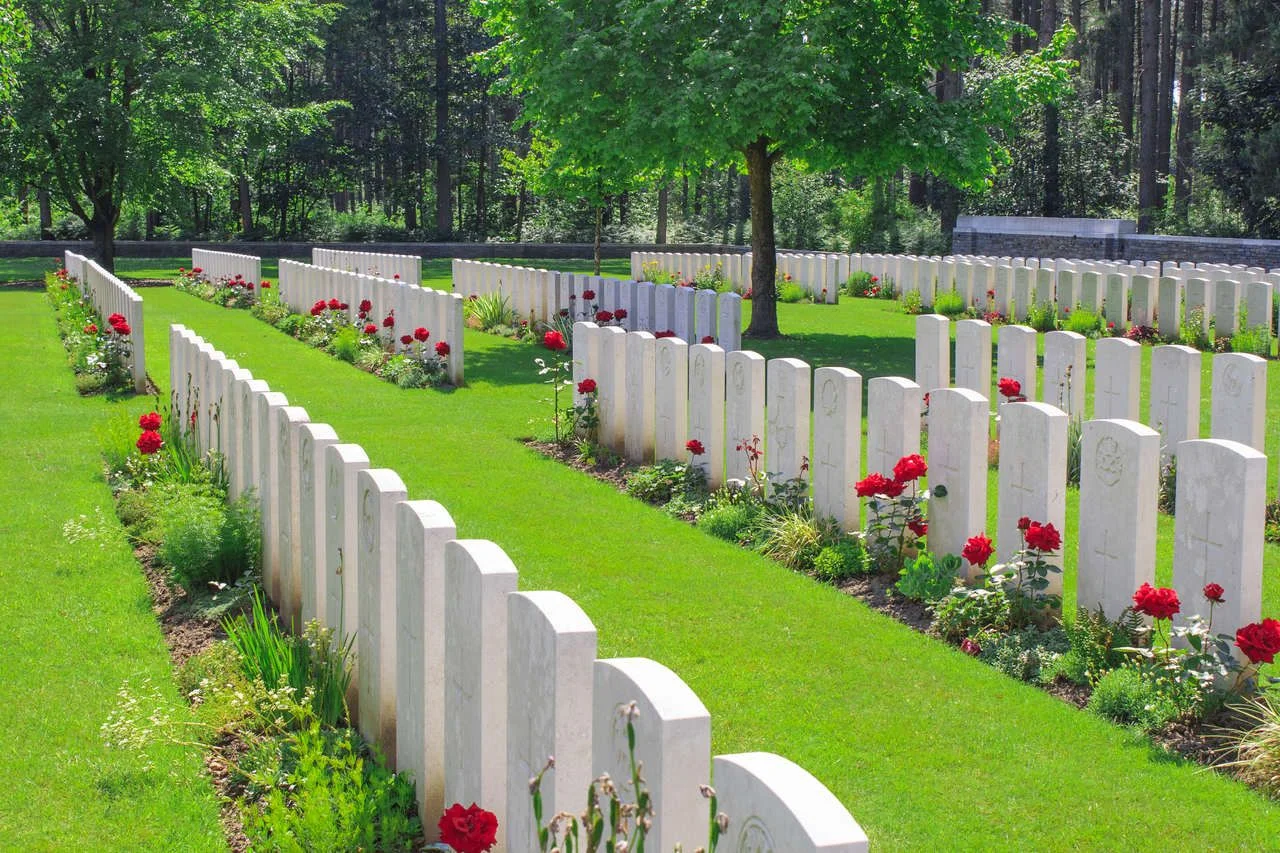 New British Cemetery world war 1 flanders fields