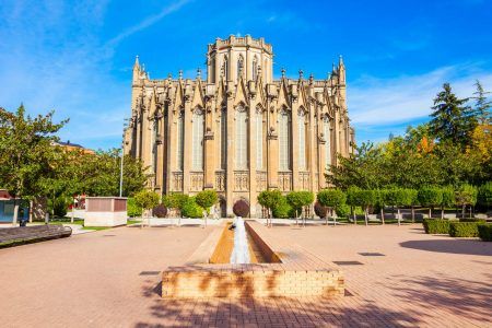 Cathedral of Maria Inmaculada de Vitoria is a roman catholic cathedral located in Vitoria-Gasteiz, Basque country, Spain