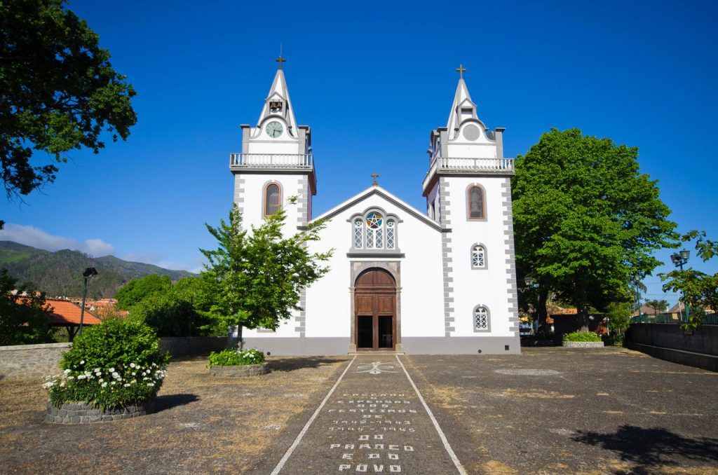Church in village Prazeres – Madeira, Portugal
