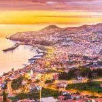 Panoamic view of Funchal, Madeira