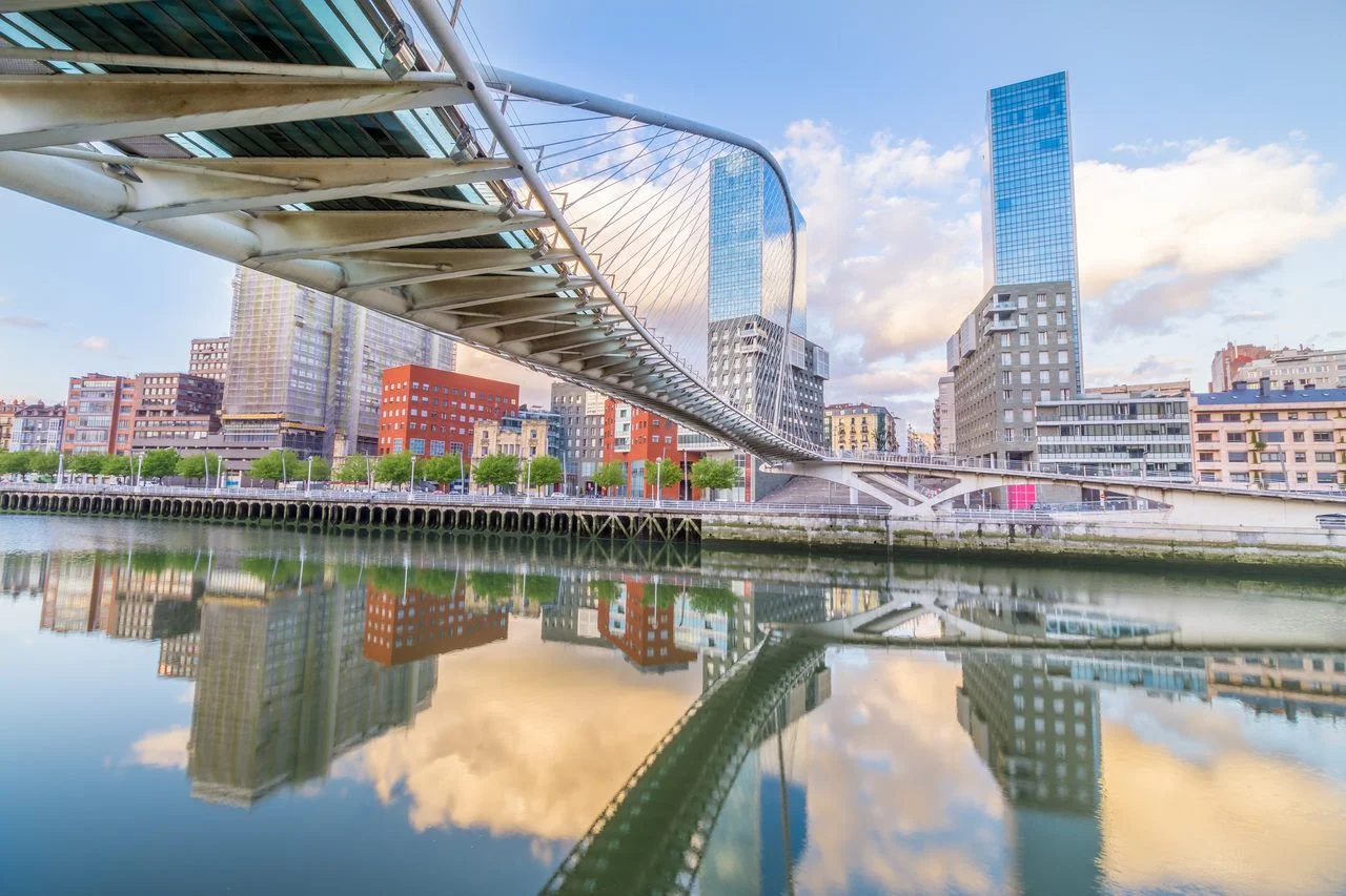 Pedro Arrupe, modern bidge in Bilbao