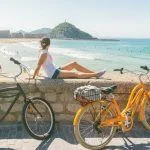 Sunny day in San Sebastian
