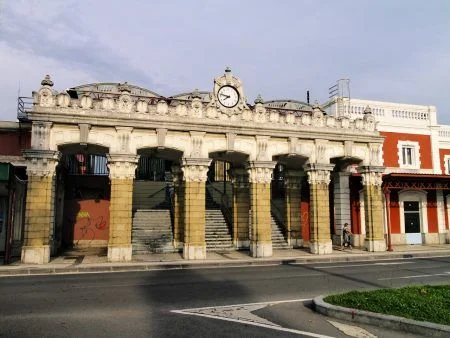 Train Station in San Sebastian(Donostia), Spain