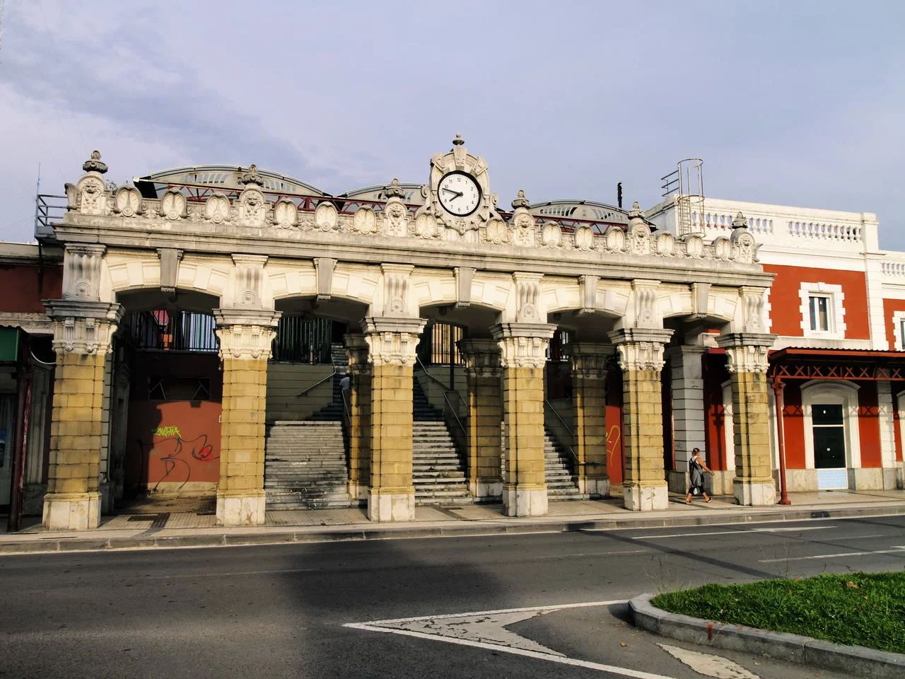 Train Station in San Sebastian(Donostia), Spain