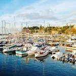 port harbor ships boats madeira