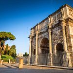 Arch of Constantine, Rome, Italy.