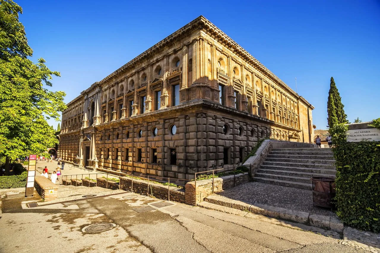 Carlos V Palace in La Alhambra, Granada, Spain