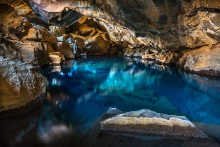 Grjótagjá cave, from game of thrones, Iceland