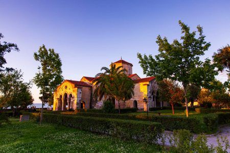 Hagia Sophia Mosque (formerly; Hagia Sophia Church) Trabzon, Turkey.