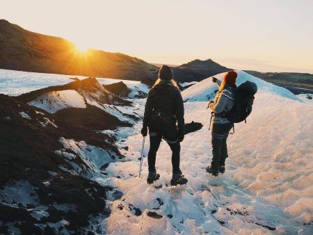 Icelandic glacier guides at Sólheimajökull