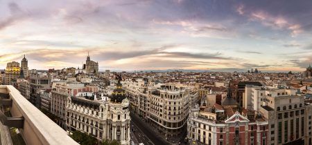 Panorama of Madrid