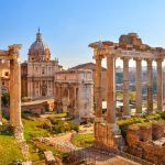 Roman ruins in Rome, Forum