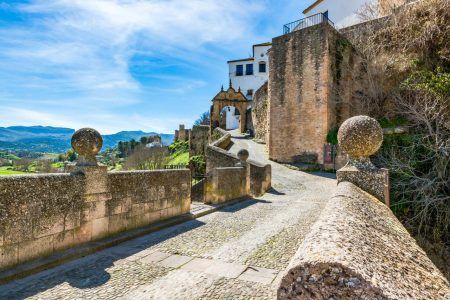 Ronda, Spain The Arch of Philip (Felipe) V, built in the 1740s as the city’s main entrance, this arch features the arms of the house of Bourbon.