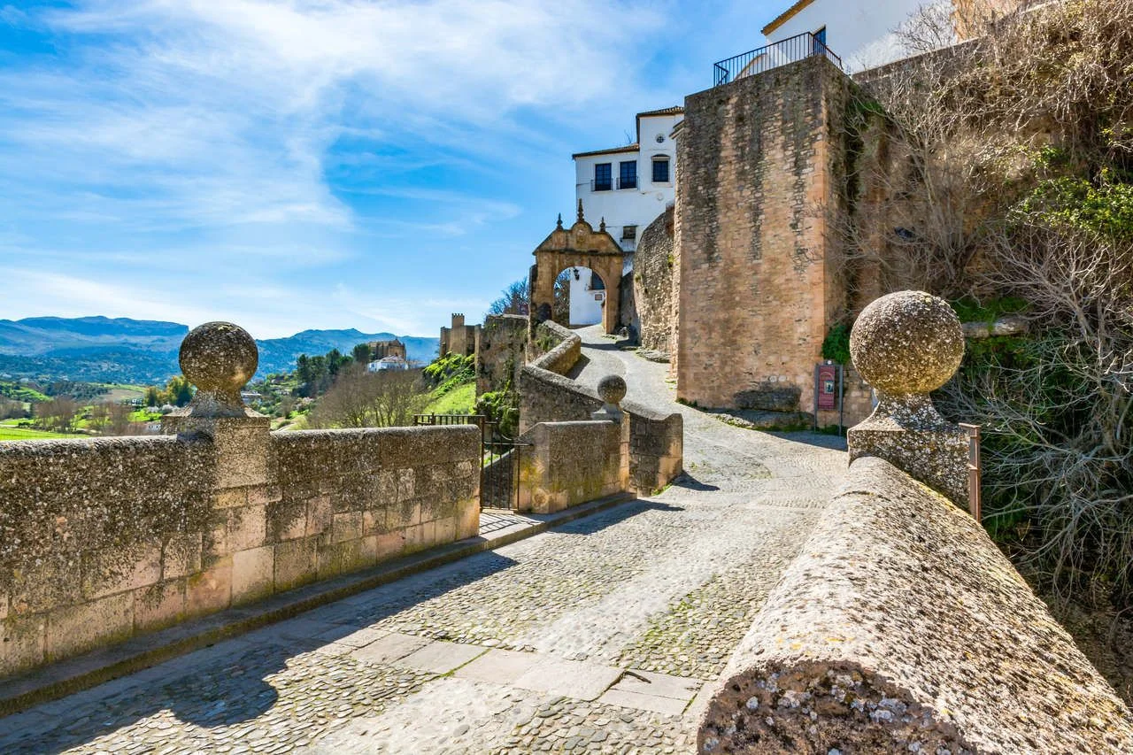 Ronda, Spain The Arch of Philip (Felipe) V, built in the 1740s as the city’s main entrance, this arch features the arms of the house of Bourbon.
