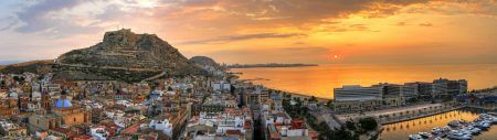 Sunset in Alicante