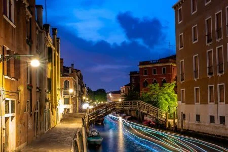 Venice, the city, the lagoon and its canals