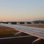 in the plane above the clouds, flight from Alicante to Germany, Alicante, Costa Blanca, Spain