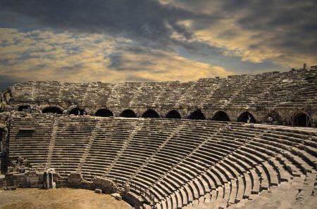 Ancient Side Theater at Antalya