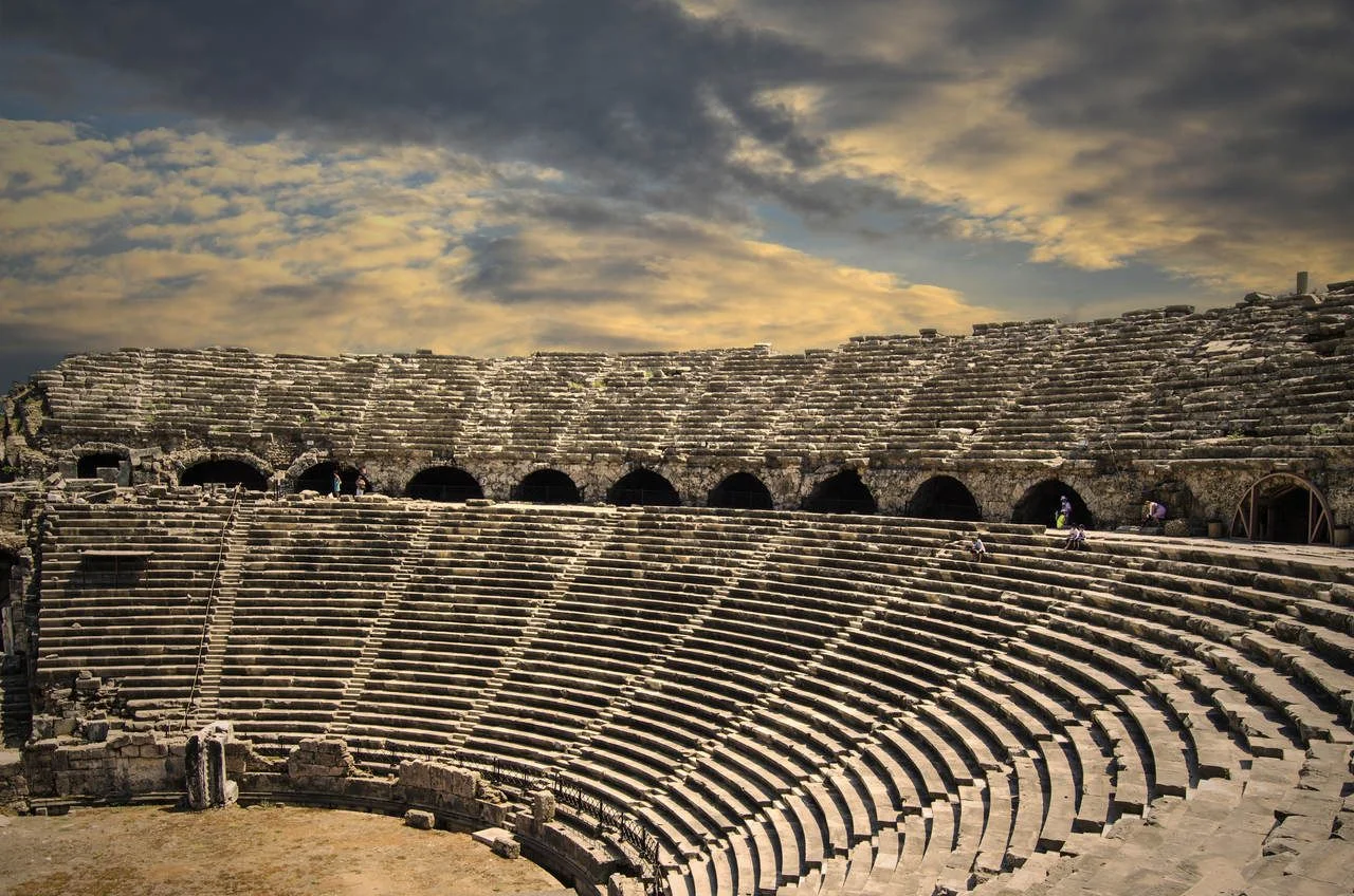 Ancient Side Theater at Antalya